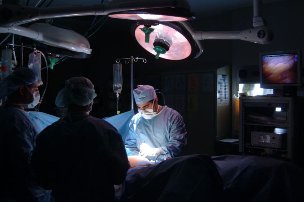 Laser surgery for enlarged prostate